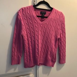 Pink sweater